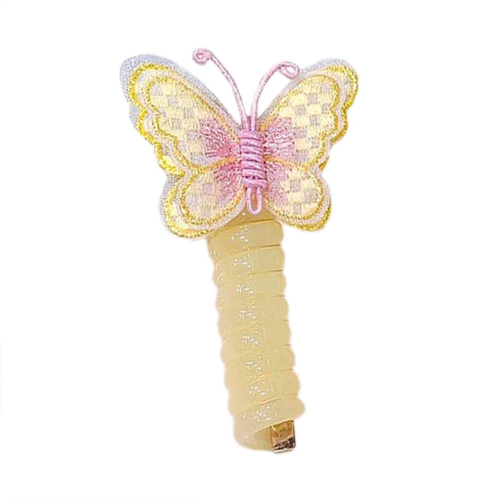 Children s braided telephone line, hair loop, hair rope, colorful butterfly, ponytail headband, Hair Bands For Girls Kids Teens жёлтый
Children s braided telephone line, hair loop, hair rope, colorful butterfly, ponytail headband, Hair Bands For Girls Kids Teens жёлтый
