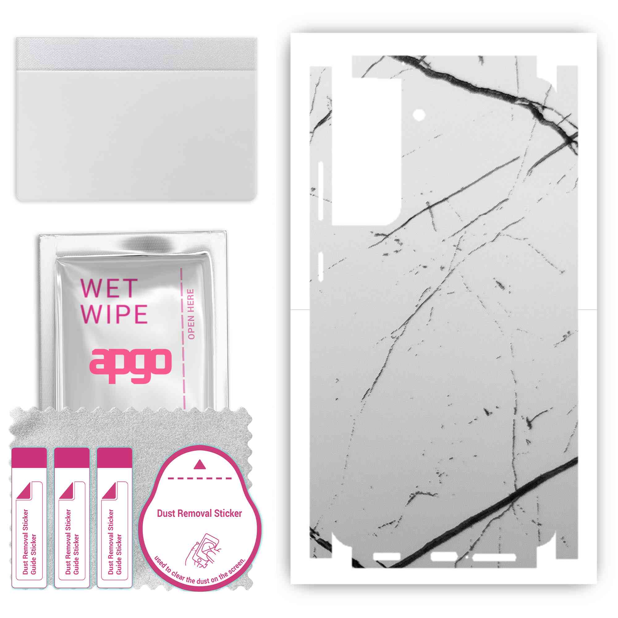 apgo Protective Skin Sticker for the back+sides compatible with Samsung Galaxy S21 FE 5G, Full Wrap Film, Foil, Vinyl - Pattern White Marble
apgo Protective Skin Sticker for the back+sides compatible with Samsung Galaxy S21 FE 5G, Full Wrap Film, Foil, Vinyl - Pattern White Marble