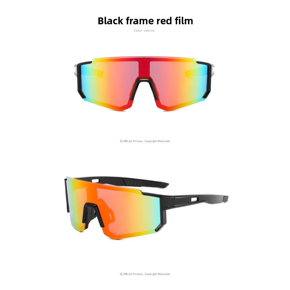 Европейские и американские новые спортивные велосипедные солнцезащитные очки, велосипедные трендовые мужские и женские цветные солнцезащитные очки для улицы, модные очки с покрытием
Европейские и американские новые спортивные велосипедные солнцезащитные очки, велосипедные трендовые мужские и женские цветные солнцезащитные очки для улицы, модные очки с покрытием