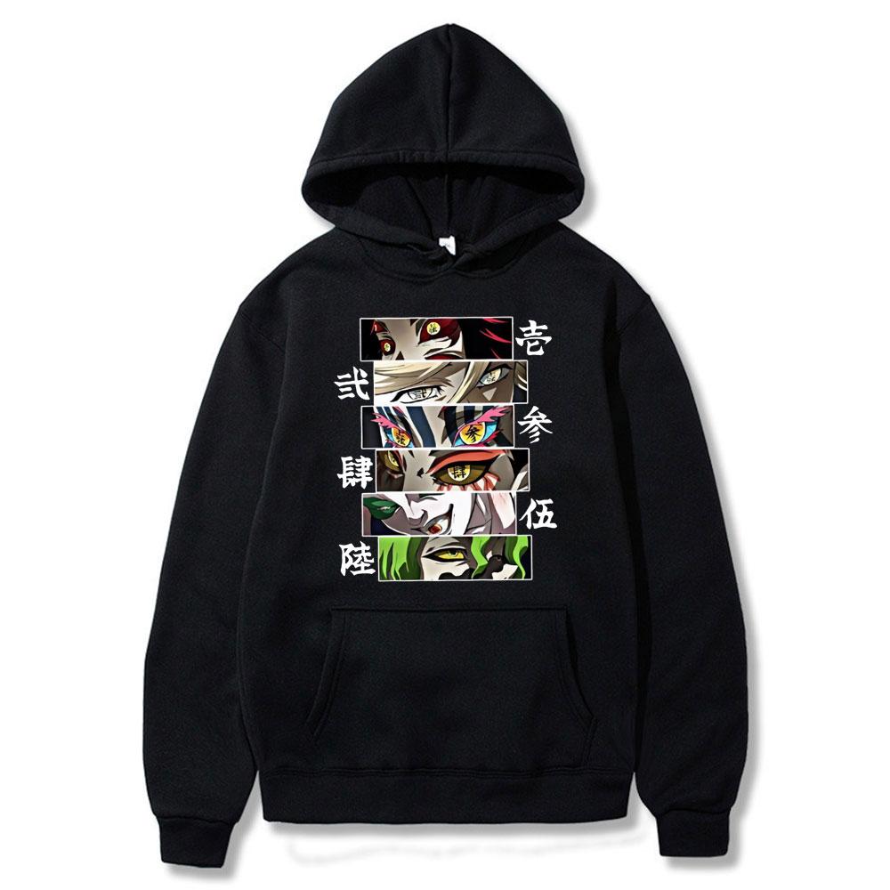Hot Anime Demon Slayer Upper Moons Akaza Douma Kokushibo Eyes Print Hooded Men Women Casual Oversize Hoodies Чоловічий світшот 4XL
Hot Anime Demon Slayer Upper Moons Akaza Douma Kokushibo Eyes Print Hooded Men Women Casual Oversize Hoodies Чоловічий світшот 4XL