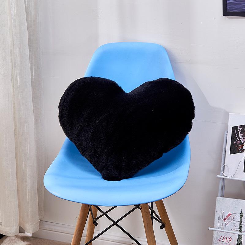 Faux Rabbit Fur Heart-Shaped Back Cushion Pillowcase - Without Core Heart 40x50cm
Faux Rabbit Fur Heart-Shaped Back Cushion Pillowcase - Without Core Heart 40x50cm