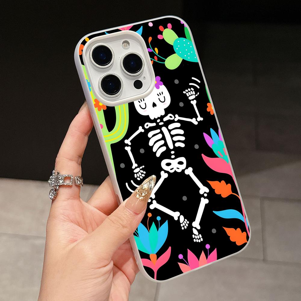 Day of the Dead Jelly Double layer White Mobile Phone Case for iPhone 17 16 15 14 13 12 11 Air Pro Max Plus Protective iPhone 15 Pro
Day of the Dead Jelly Double layer White Mobile Phone Case for iPhone 17 16 15 14 13 12 11 Air Pro Max Plus Protective iPhone 15 Pro