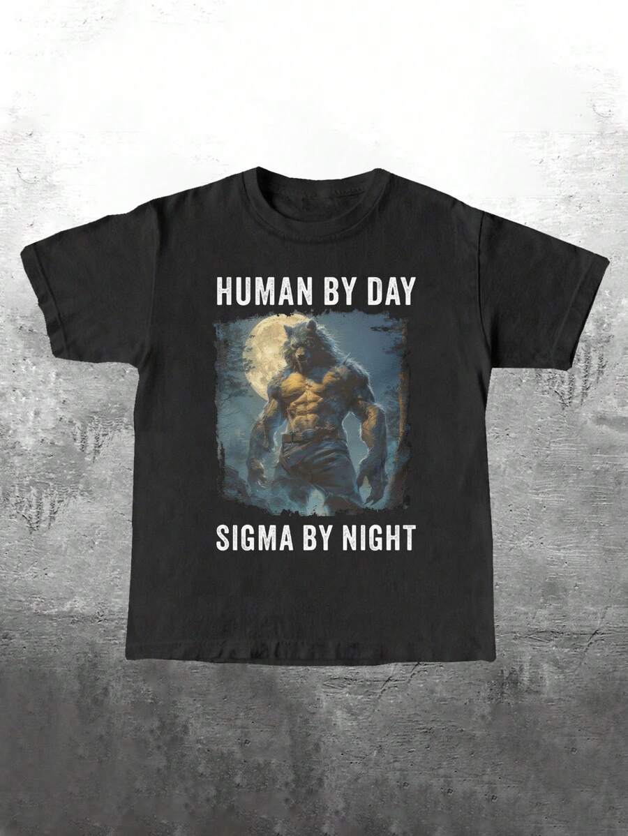 Standard Size Men s T-Shirt With Human By Day, Sigma Wolf By Night Funny Meme Graphic Print 5XL різнокольоровий
Standard Size Men s T-Shirt With Human By Day, Sigma Wolf By Night Funny Meme Graphic Print 5XL різнокольоровий