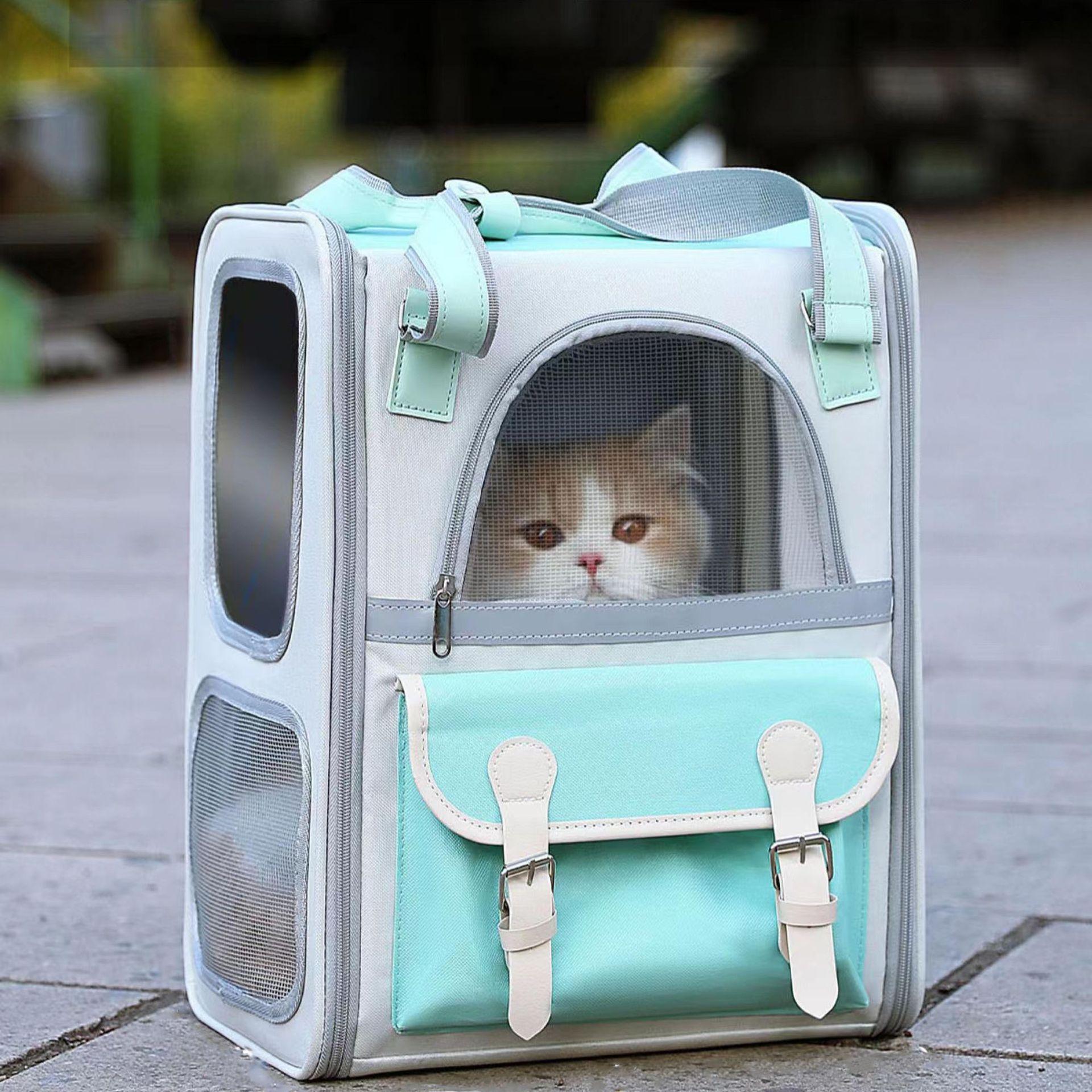 Модная сумка для кошек большой емкости, рюкзак для домашних животных, сумка для кошек, дышащий портативный дорожный рюкзак для кошек, переноска для маленьких собак, товары для переноски домашних животных циан
Модная сумка для кошек большой емкости, рюкзак для домашних животных, сумка для кошек, дышащий портативный дорожный рюкзак для кошек, переноска для маленьких собак, товары для переноски домашних животных циан