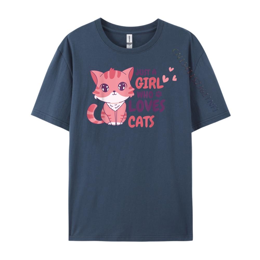 Just A Girl Who Loves Cats Cute Cat Shirt Vintage T Shirt Men Camiseta Printing Valentines Day Gift TShirt 4XL
Just A Girl Who Loves Cats Cute Cat Shirt Vintage T Shirt Men Camiseta Printing Valentines Day Gift TShirt 4XL