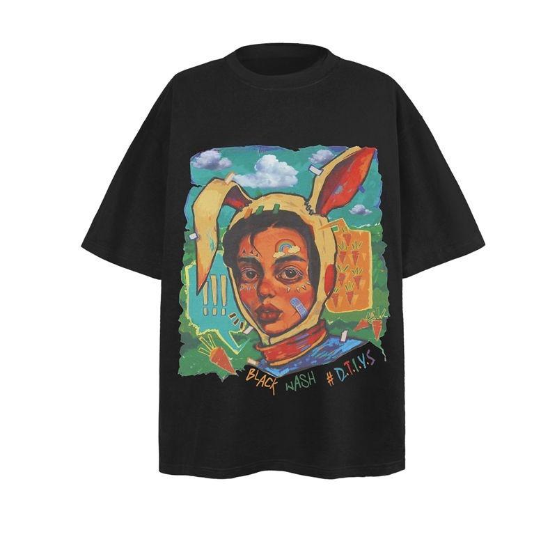 Hand-painted Colorful Boy Graphic Men s and Women s T-shirts Short Sleeves Luxury Outdoor Sports Brand Winter Innerwear S
Hand-painted Colorful Boy Graphic Men s and Women s T-shirts Short Sleeves Luxury Outdoor Sports Brand Winter Innerwear S