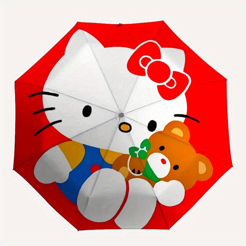 1pc Hello Kitty Automatic Folding Umbrella, Portable Design with 8 Ribs, Casual Outdoor Accessory HolidayBirthday Gifts yy250814022
1pc Hello Kitty Automatic Folding Umbrella, Portable Design with 8 Ribs, Casual Outdoor Accessory HolidayBirthday Gifts yy250814022