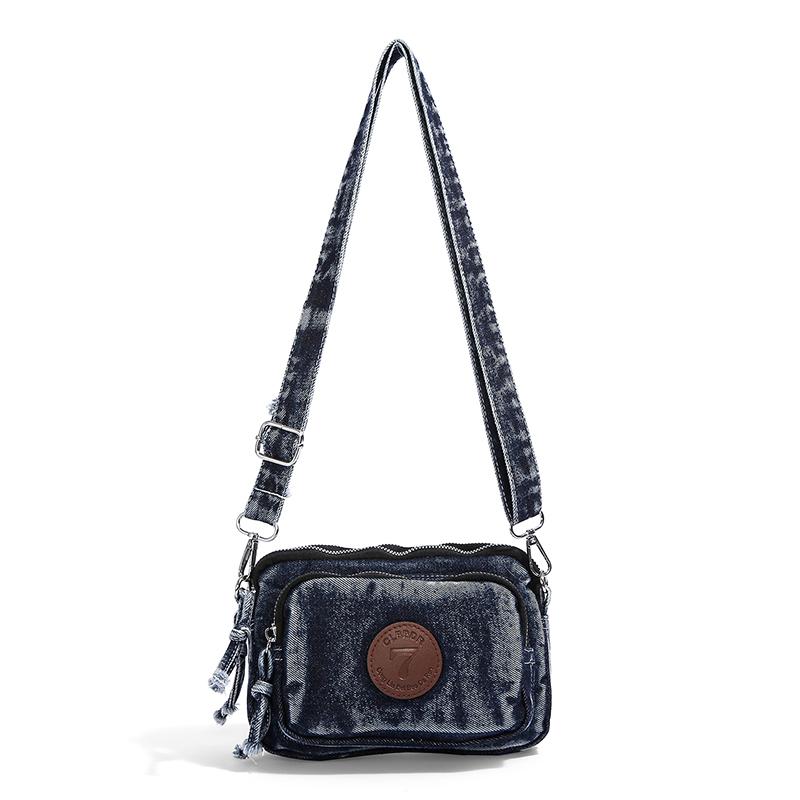 Vintage Shoulder Bag Denim Mobile Phone Bag Crossbody Bag
Vintage Shoulder Bag Denim Mobile Phone Bag Crossbody Bag