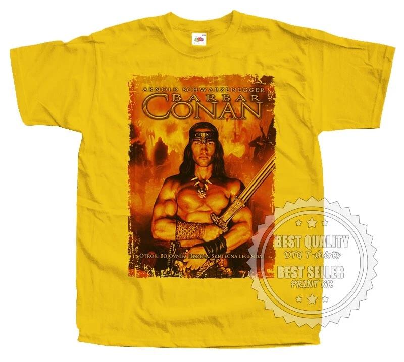 Conan the Barbarian 1982 T SHIRT v34 Movie Poster Yellow all sizes S to 5XL 2XL
Conan the Barbarian 1982 T SHIRT v34 Movie Poster Yellow all sizes S to 5XL 2XL