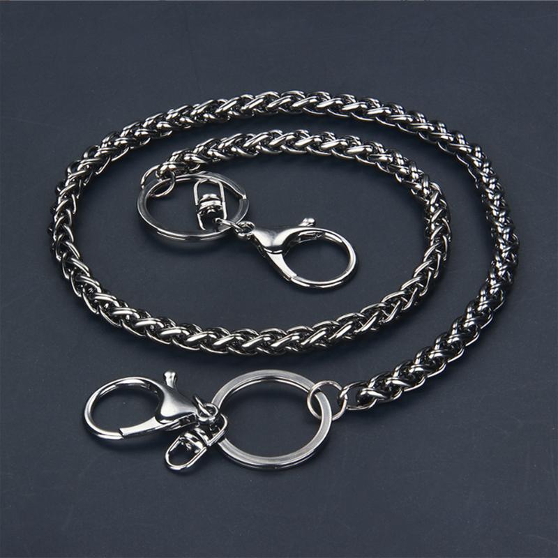 54CM Pants Chain for Men Long Biker Keychain Jean Wallet Hip Hop Punk Chain for Men Women Goth Chain Black
54CM Pants Chain for Men Long Biker Keychain Jean Wallet Hip Hop Punk Chain for Men Women Goth Chain Black