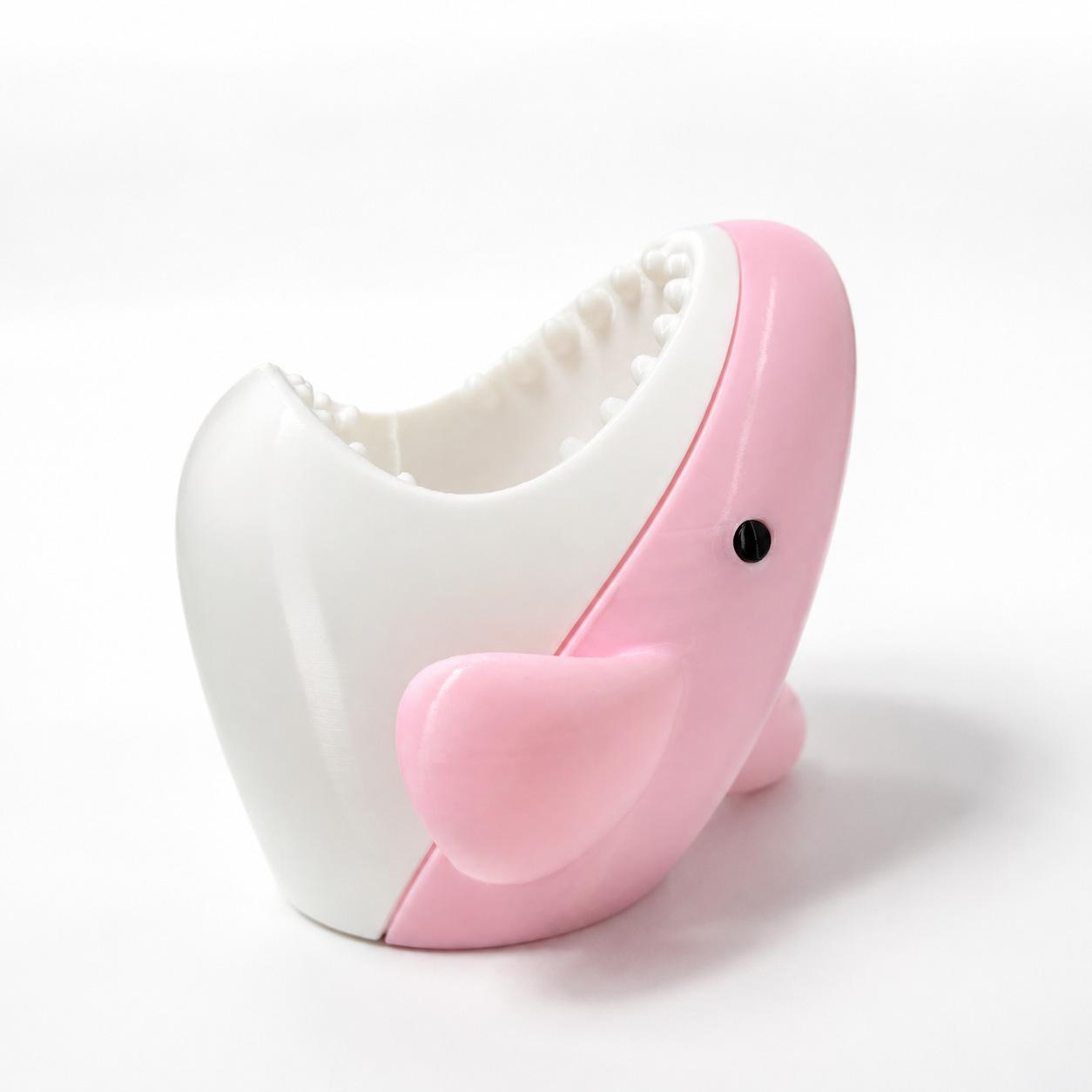 Creative Shark Pen & Cable Holder - 3D Printed Desk Organizer & Display рожевий
Creative Shark Pen & Cable Holder - 3D Printed Desk Organizer & Display рожевий