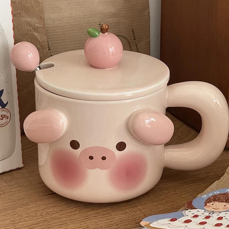 Чашка Mark, милый мультяшный персонаж с крышкой, ложка, пара, керамическая, для мужчин и женщин, креативный подарок на день рождения, подарочная коробка, чашка для воды 400 мл, 1 шт.
Чашка Mark, милый мультяшный персонаж с крышкой, ложка, пара, керамическая, для мужчин и женщин, креативный подарок на день рождения, подарочная коробка, чашка для воды 400 мл, 1 шт.