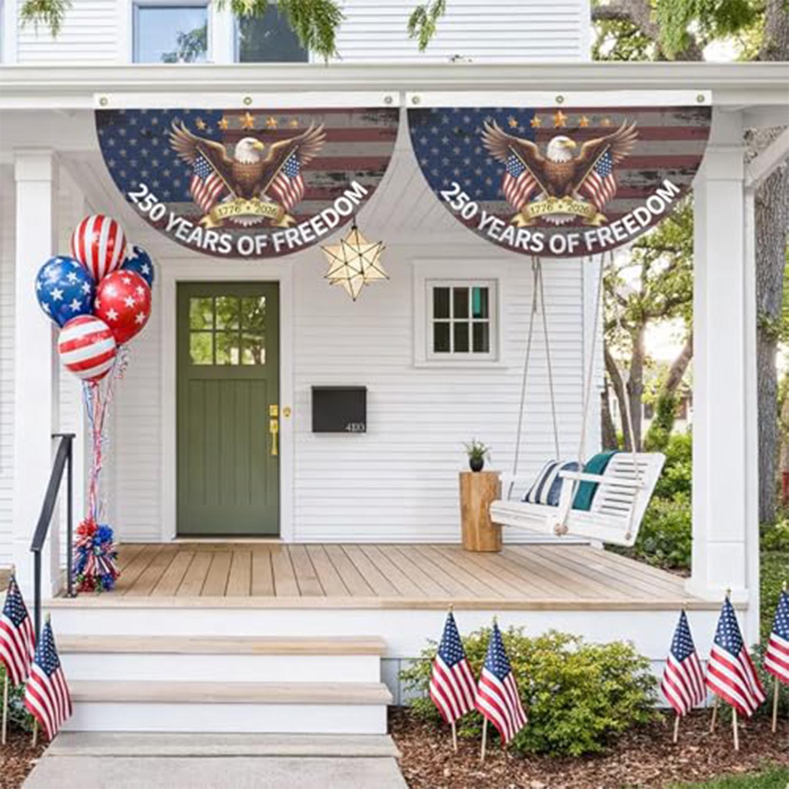 250th Anniversary American Flag Garden Decoration Flag One Size
250th Anniversary American Flag Garden Decoration Flag One Size