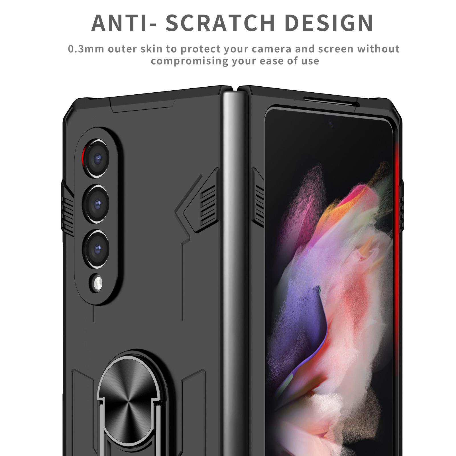 For Samsung Galaxy Z Fold4 5G Folding Phone Case PC+TPU Anti-scratch Kickstand Design Slim Protective Cover Black
For Samsung Galaxy Z Fold4 5G Folding Phone Case PC+TPU Anti-scratch Kickstand Design Slim Protective Cover Black