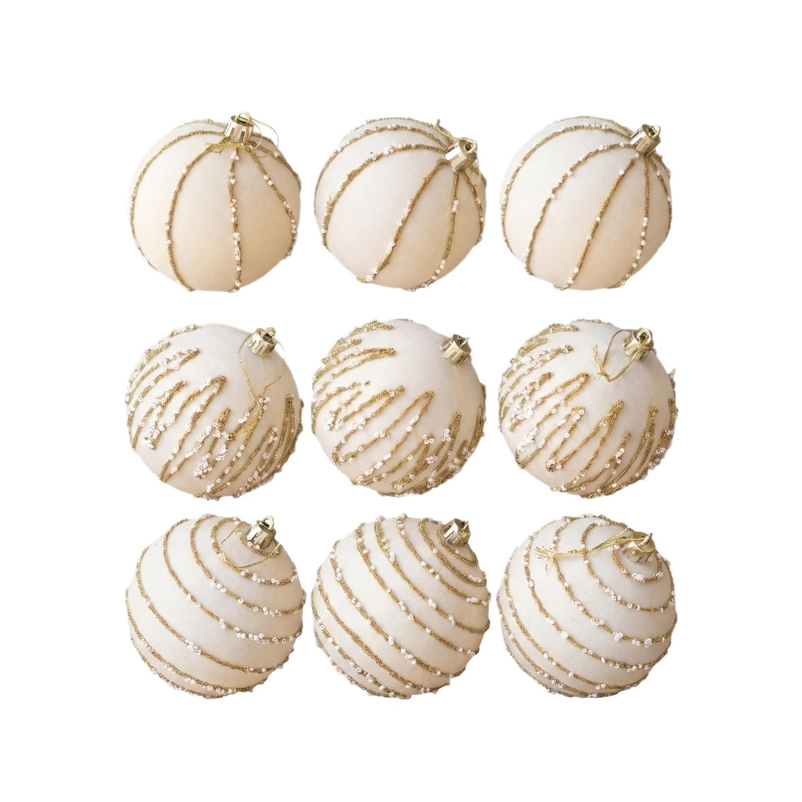 Set of 9 Christmas Tree Ornaments in Kraft Paper Box with Grid Compartments Holiday Decoration Accessories for Seasonal Home Display One Size
Set of 9 Christmas Tree Ornaments in Kraft Paper Box with Grid Compartments Holiday Decoration Accessories for Seasonal Home Display One Size