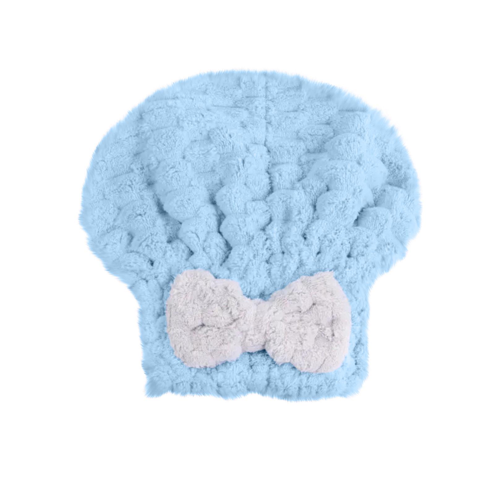 Bow Tie Dry Hair Cap Super Absorbent Quick Dry Coral Velvet Princess Shower Cap Female Thickened Dry Hair Towel Free Blow Wrapped Head Towel синій
Bow Tie Dry Hair Cap Super Absorbent Quick Dry Coral Velvet Princess Shower Cap Female Thickened Dry Hair Towel Free Blow Wrapped Head Towel синій