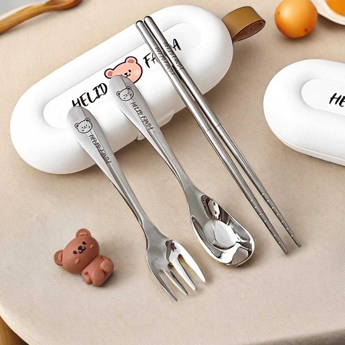 WORTHBUY Outdoor Dinnerware Set With Box 316 Stainless Steel Fork Spoon Detachable Chopsticks Kid Cutlery Portable Tableware Set
WORTHBUY Outdoor Dinnerware Set With Box 316 Stainless Steel Fork Spoon Detachable Chopsticks Kid Cutlery Portable Tableware Set
