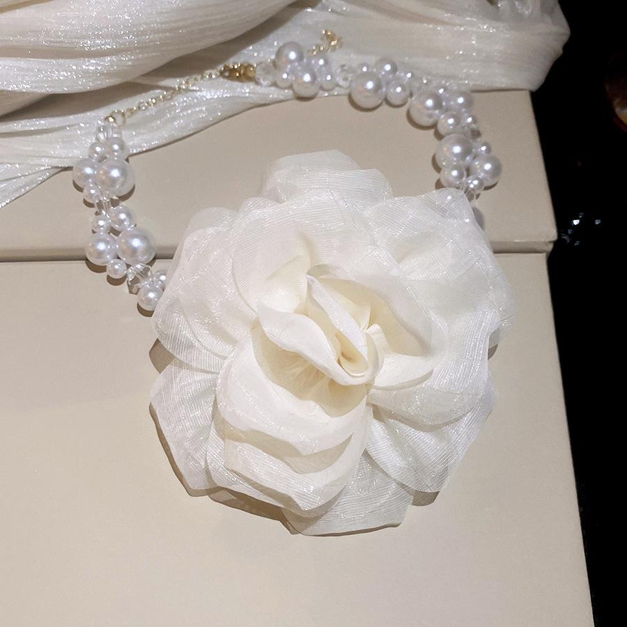 1PC Vintage Elegant Rose Flower White Gauze Clavicular Choker Neck for Women Imitation Pearls Chain Necklace Jewelry Accessories белый
1PC Vintage Elegant Rose Flower White Gauze Clavicular Choker Neck for Women Imitation Pearls Chain Necklace Jewelry Accessories белый