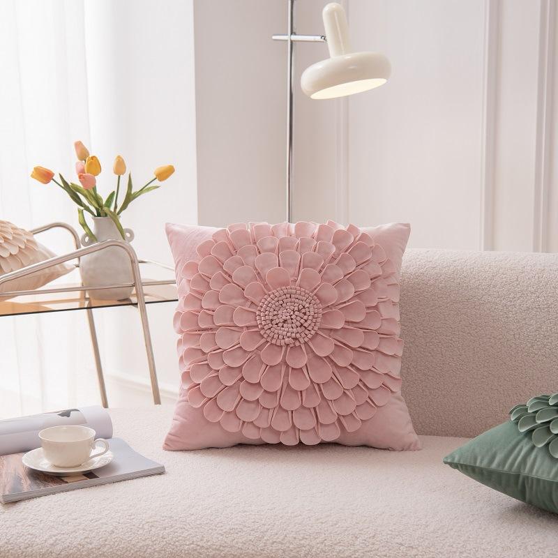 Luxury 3D Flower Plush Pillow Cover Soft Short Velvet Decorative Cushion Case for Sofa Home Party Decoration Cushion Cover 45x45cm
Luxury 3D Flower Plush Pillow Cover Soft Short Velvet Decorative Cushion Case for Sofa Home Party Decoration Cushion Cover 45x45cm