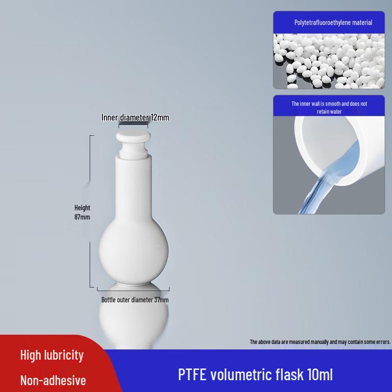 PTFE High-Temperature & Acid-Resistant Volumetric Flask
PTFE High-Temperature & Acid-Resistant Volumetric Flask