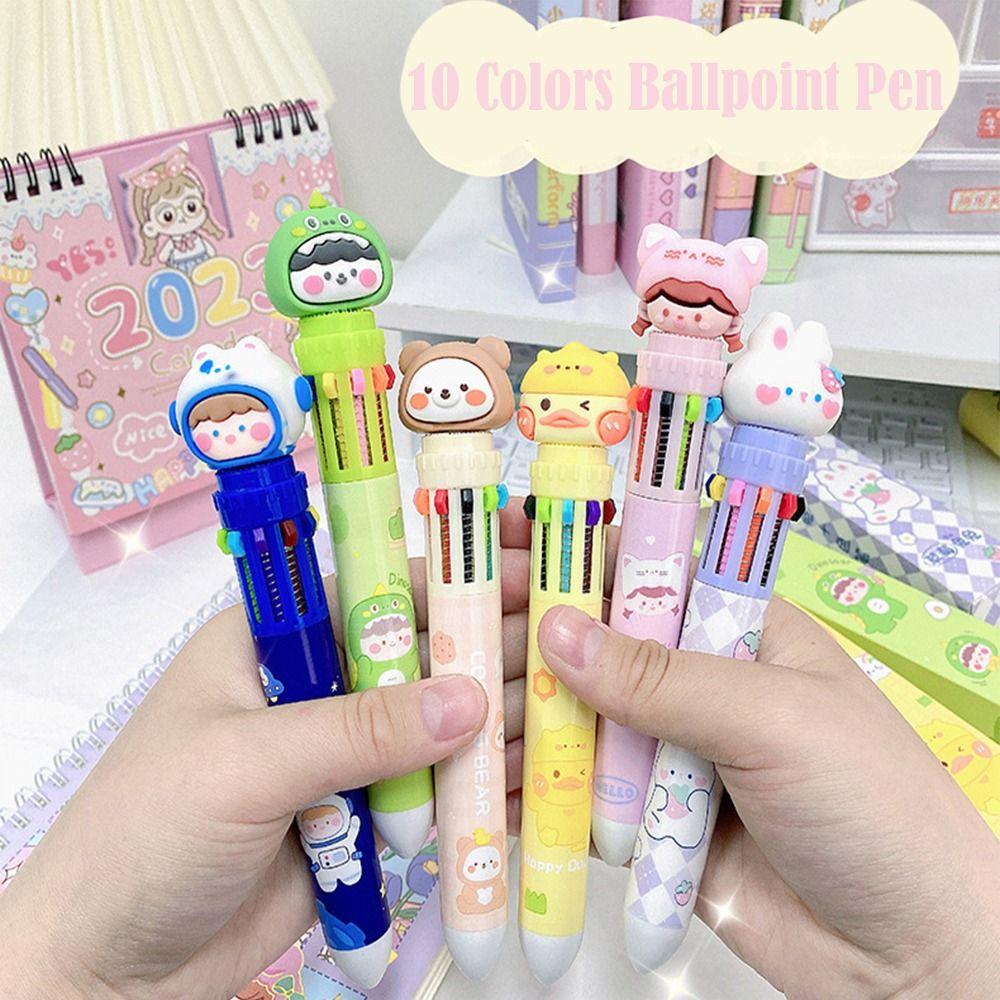 Office Supplies Painting Ballpoint Pen 10 Color Ballpoint Pen Writing Drawing Pen Multicolored Pens
Office Supplies Painting Ballpoint Pen 10 Color Ballpoint Pen Writing Drawing Pen Multicolored Pens