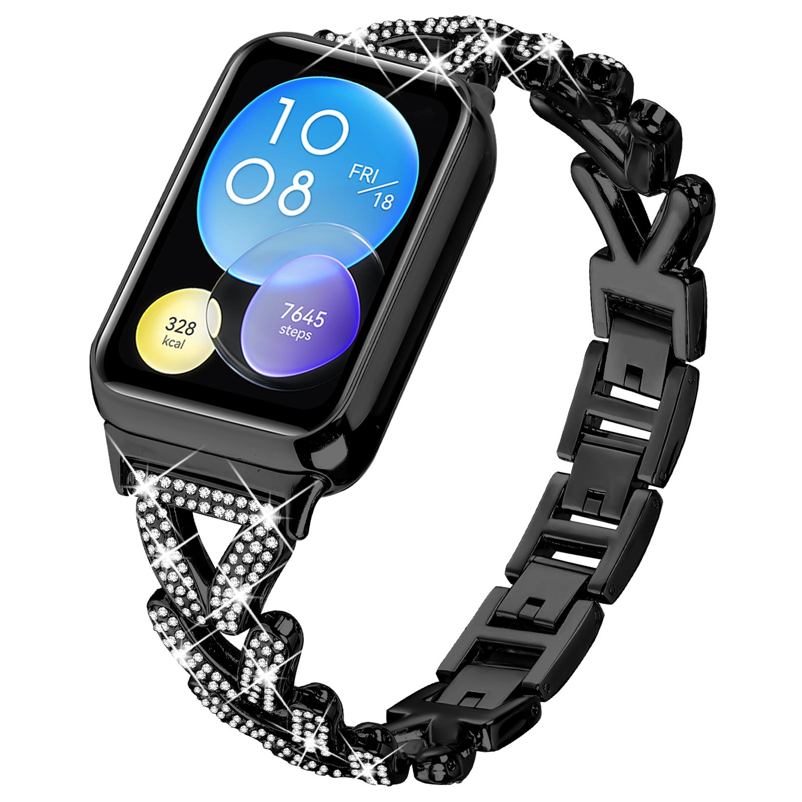 Zinc Alloy Twisted Watch Band Rhinestone Decor for Xiaomi Redmi Watch 4 Watch Strap Black
Zinc Alloy Twisted Watch Band Rhinestone Decor for Xiaomi Redmi Watch 4 Watch Strap Black