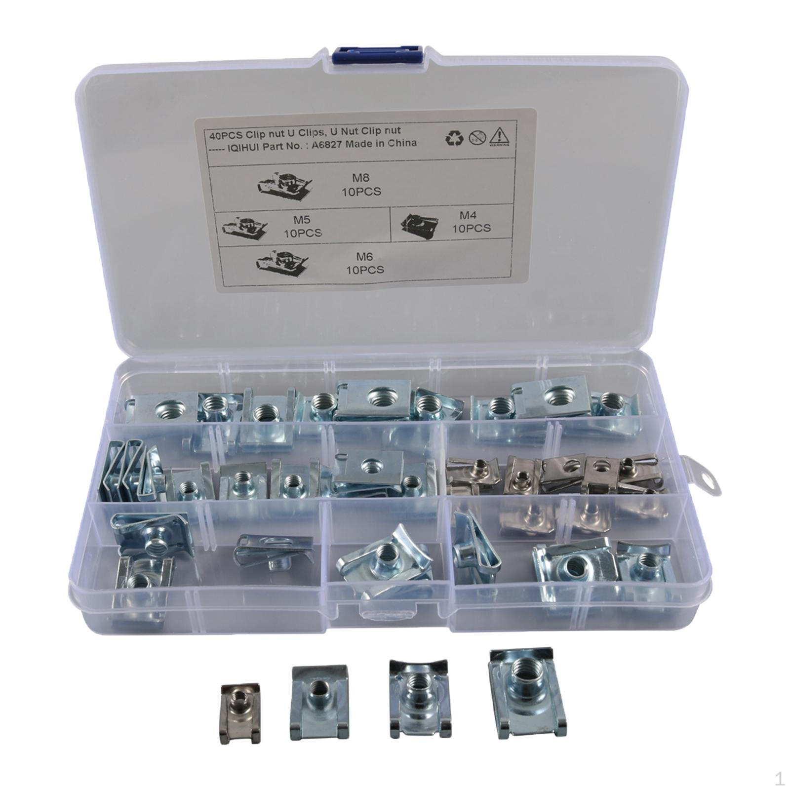 40 Pieces Motorcycles Cars Clip Screws Fastener M5 M6 M8 Chimney Nuts
40 Pieces Motorcycles Cars Clip Screws Fastener M5 M6 M8 Chimney Nuts