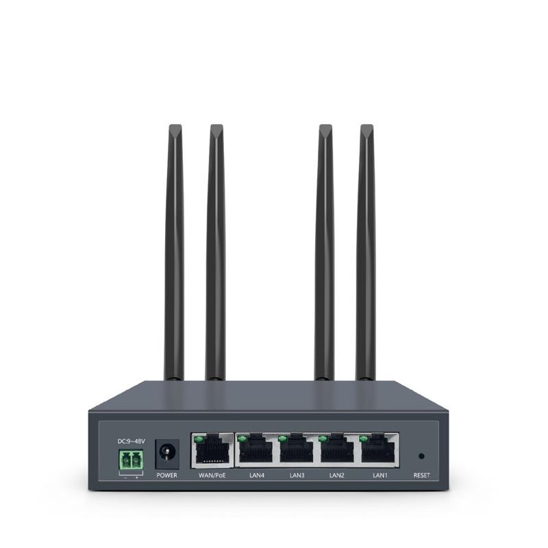 WR200 Industrial Wireless Router: Detachable Antenna, Serial Port, Wide Voltage, 4G Card Slot Black 4G European Version
WR200 Industrial Wireless Router: Detachable Antenna, Serial Port, Wide Voltage, 4G Card Slot Black 4G European Version