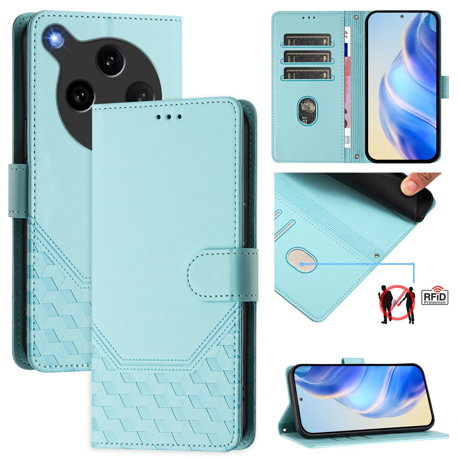 For Oppo Find X8 Ultra 5G Case Imprinted Honeycomb RFID Blocking Leather Phone Cover with Strap Dark Purple
For Oppo Find X8 Ultra 5G Case Imprinted Honeycomb RFID Blocking Leather Phone Cover with Strap Dark Purple