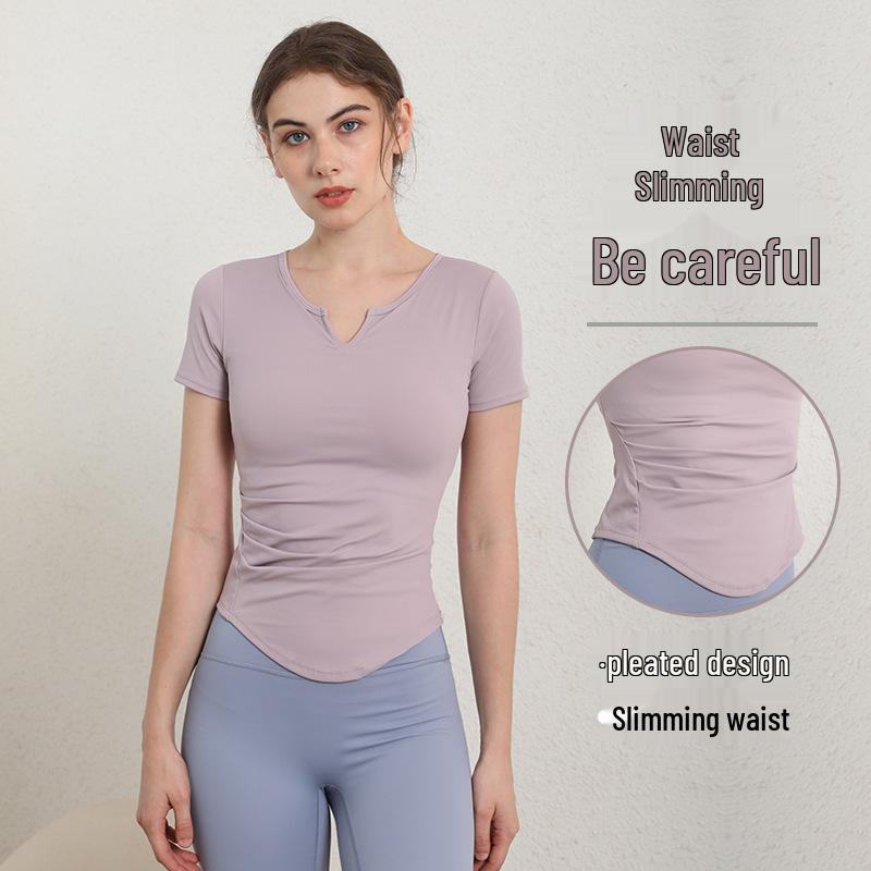 Women s Quick-Dry Ruched Yoga Top with Chest Pads - Slim Fit Activewear Tee Large чорний
Women s Quick-Dry Ruched Yoga Top with Chest Pads - Slim Fit Activewear Tee Large чорний