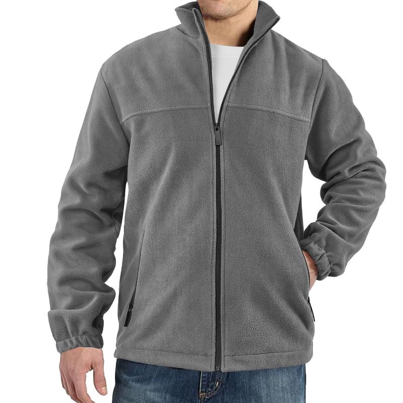 Men s Fleece Zip-Up Jacket with Black Trim, Casual Outerwear for Autumn and Winte XXXL світло-сірого кольору
Men s Fleece Zip-Up Jacket with Black Trim, Casual Outerwear for Autumn and Winte XXXL світло-сірого кольору