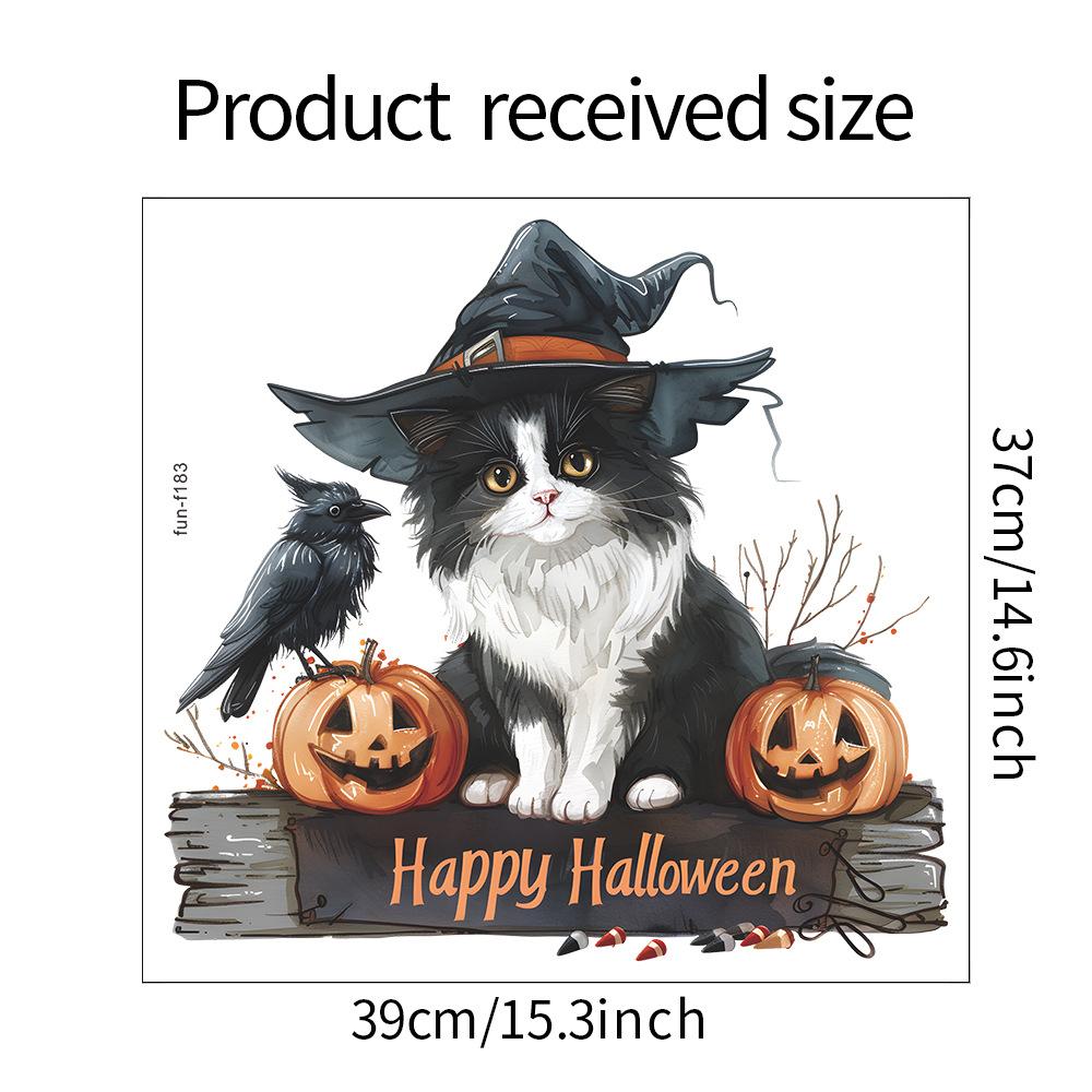 Fun-f183Happy Halloween Cartoon Cat Спальня Крыльцо Домашнего Украшения Декоративные Наклейки На Стены 37*39CM/fun-f183
Fun-f183Happy Halloween Cartoon Cat Спальня Крыльцо Домашнего Украшения Декоративные Наклейки На Стены 37*39CM/fun-f183