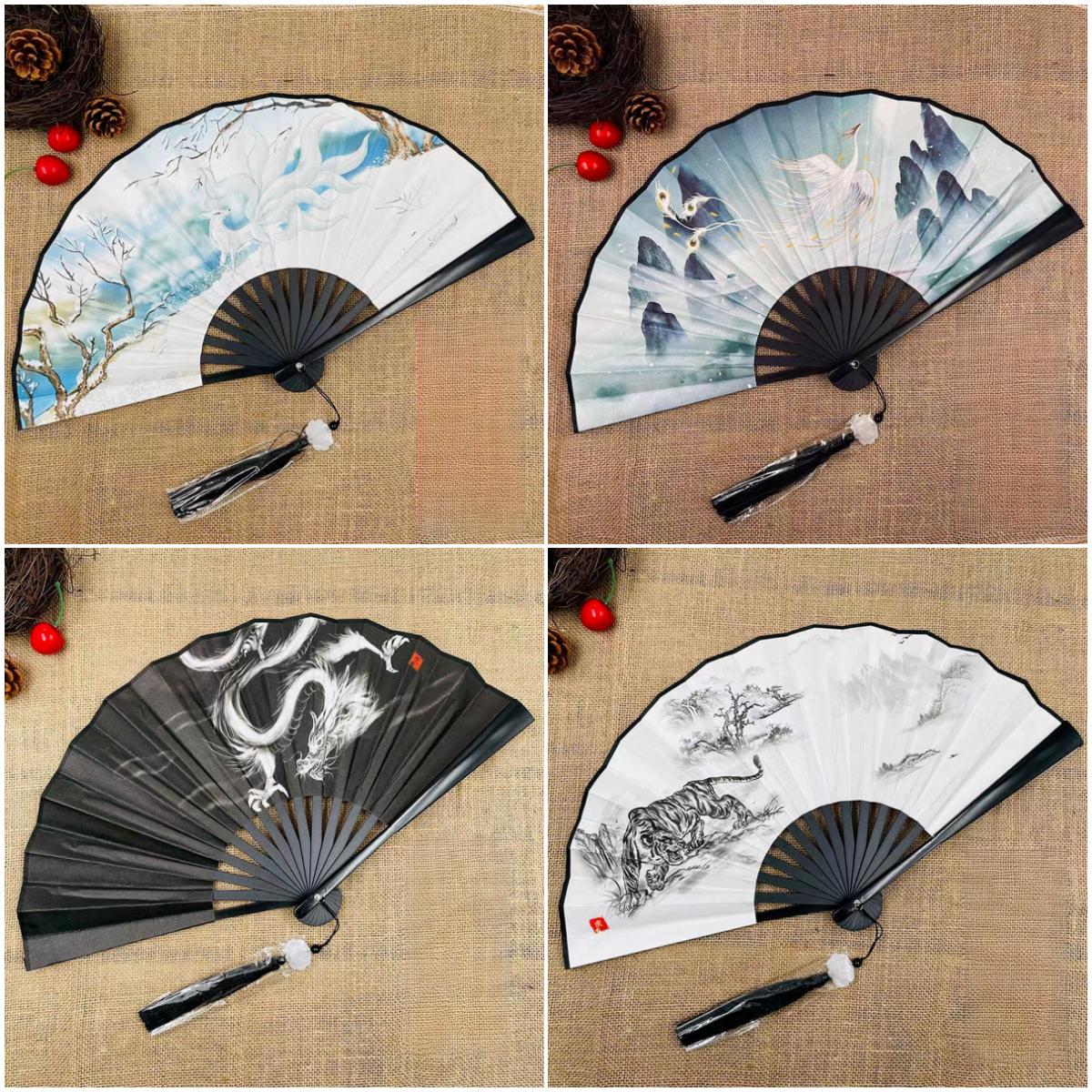 Classical Folding Fan, Vintage Dragon Printing, Hand Held Fans, Dancing Cloth Props фіолетовий
Classical Folding Fan, Vintage Dragon Printing, Hand Held Fans, Dancing Cloth Props фіолетовий