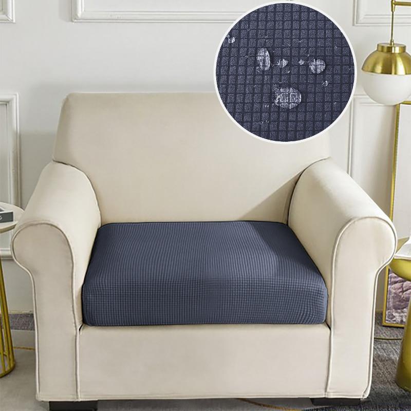 Water Repellent Stretch Sofa Seat Cushion Cover Solid Color Non-slip Furniture Protector Pets Kids Washable Removable Slipcover S( 50-65cm) 1pcs темно-сірий
Water Repellent Stretch Sofa Seat Cushion Cover Solid Color Non-slip Furniture Protector Pets Kids Washable Removable Slipcover S( 50-65cm) 1pcs темно-сірий