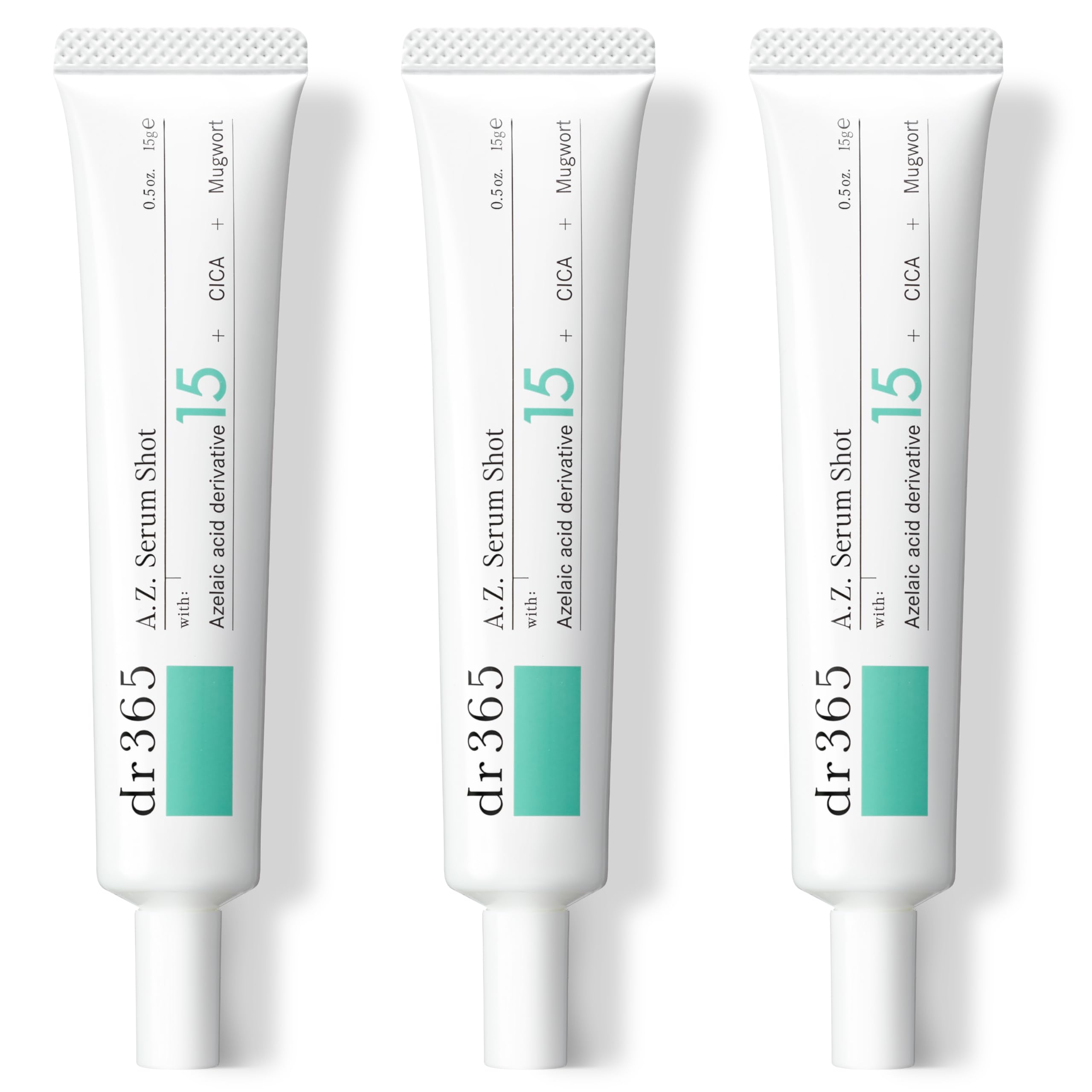 dr365 A.Z. Serum Shot 3-Pack: Contains 15% Azelaic Acid Derivative. For pore care, rough skin, and exfoliation. Cica and Vitamin C serum. (Dr.
dr365 A.Z. Serum Shot 3-Pack: Contains 15% Azelaic Acid Derivative. For pore care, rough skin, and exfoliation. Cica and Vitamin C serum. (Dr.