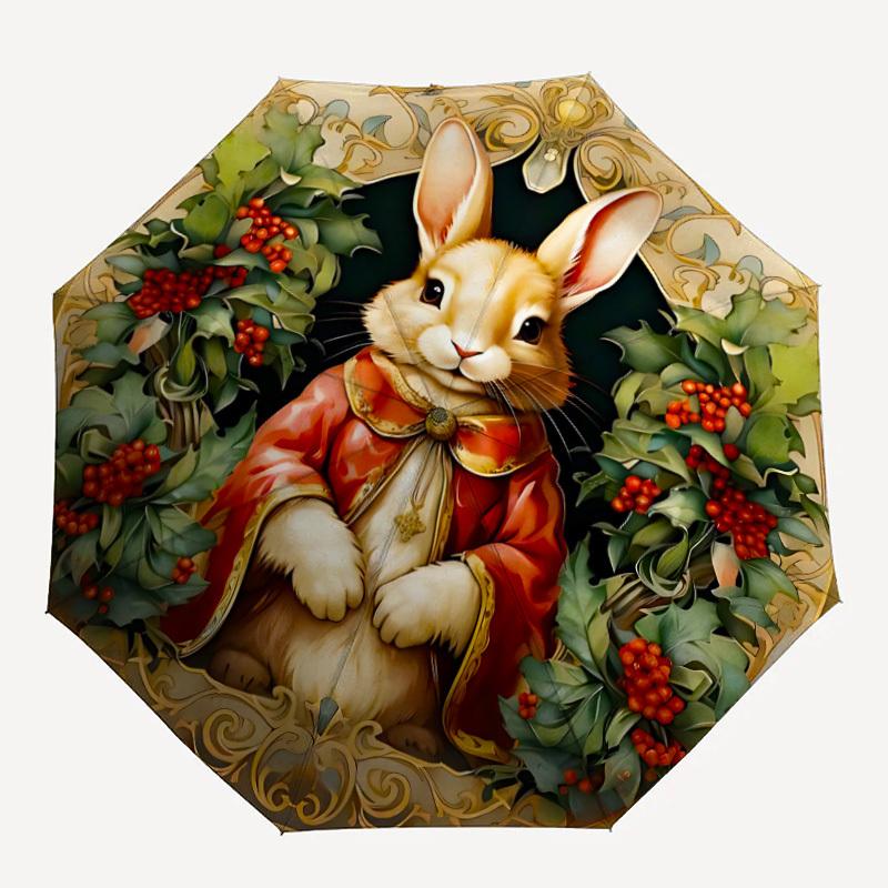 1pc Easter Bunny Automatic Folding Umbrella, Lightweight Retractable Compact Travel Umbrella, 8-Rib Sturdy Frame126
1pc Easter Bunny Automatic Folding Umbrella, Lightweight Retractable Compact Travel Umbrella, 8-Rib Sturdy Frame126