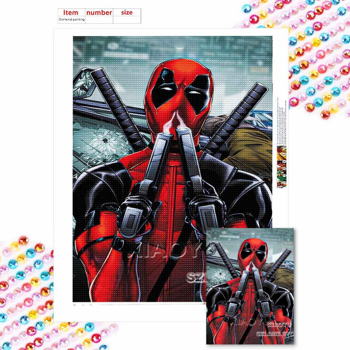 Наборы для алмазной вышивки 5D DIY для взрослых, наборы с полными круглыми кристаллами для начинающих для украшения стен дома Round 20x30cm
Наборы для алмазной вышивки 5D DIY для взрослых, наборы с полными круглыми кристаллами для начинающих для украшения стен дома Round 20x30cm