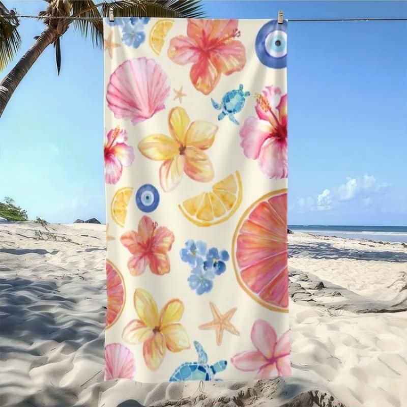 Summer Watercolor Beach Towel Suitable for & - Quick-Dry Thick Pool Towel with Watercolor Swimming, Soft Bath & Yoga Towel for W30*H60(CM)
Summer Watercolor Beach Towel Suitable for & - Quick-Dry Thick Pool Towel with Watercolor Swimming, Soft Bath & Yoga Towel for W30*H60(CM)