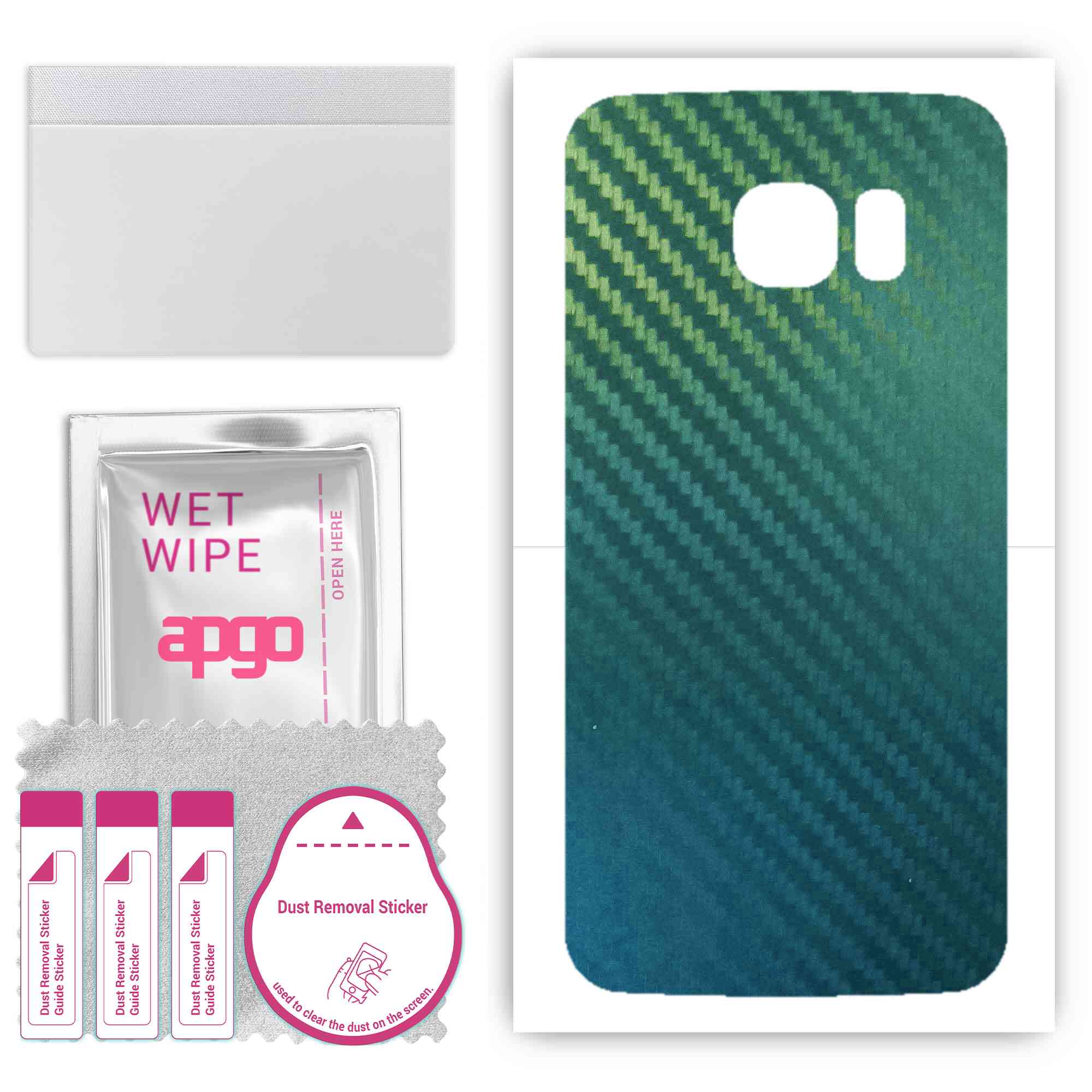 apgo Protective Skin Sticker for the back compatible with Samsung Galaxy S6 Edge SM-G925F, Wrap Film, Foil, Vinyl - Pattern Carbon Chameleon CAKA1
apgo Protective Skin Sticker for the back compatible with Samsung Galaxy S6 Edge SM-G925F, Wrap Film, Foil, Vinyl - Pattern Carbon Chameleon CAKA1