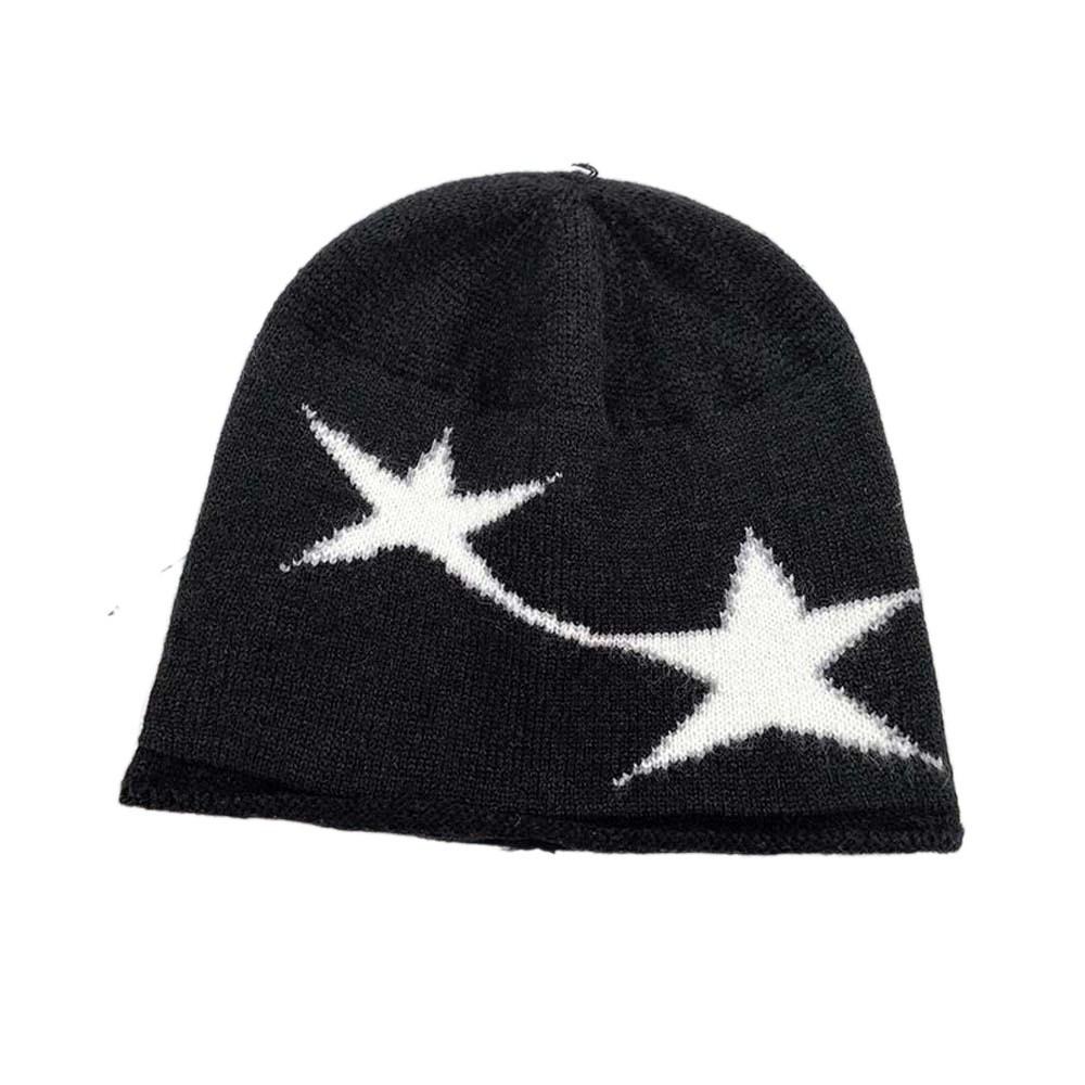 Elastic Star Knitted Hat Hip-hop Y2K Pullover Cap Fashion Jacquard Woolen Hat Winter чёрный
Elastic Star Knitted Hat Hip-hop Y2K Pullover Cap Fashion Jacquard Woolen Hat Winter чёрный