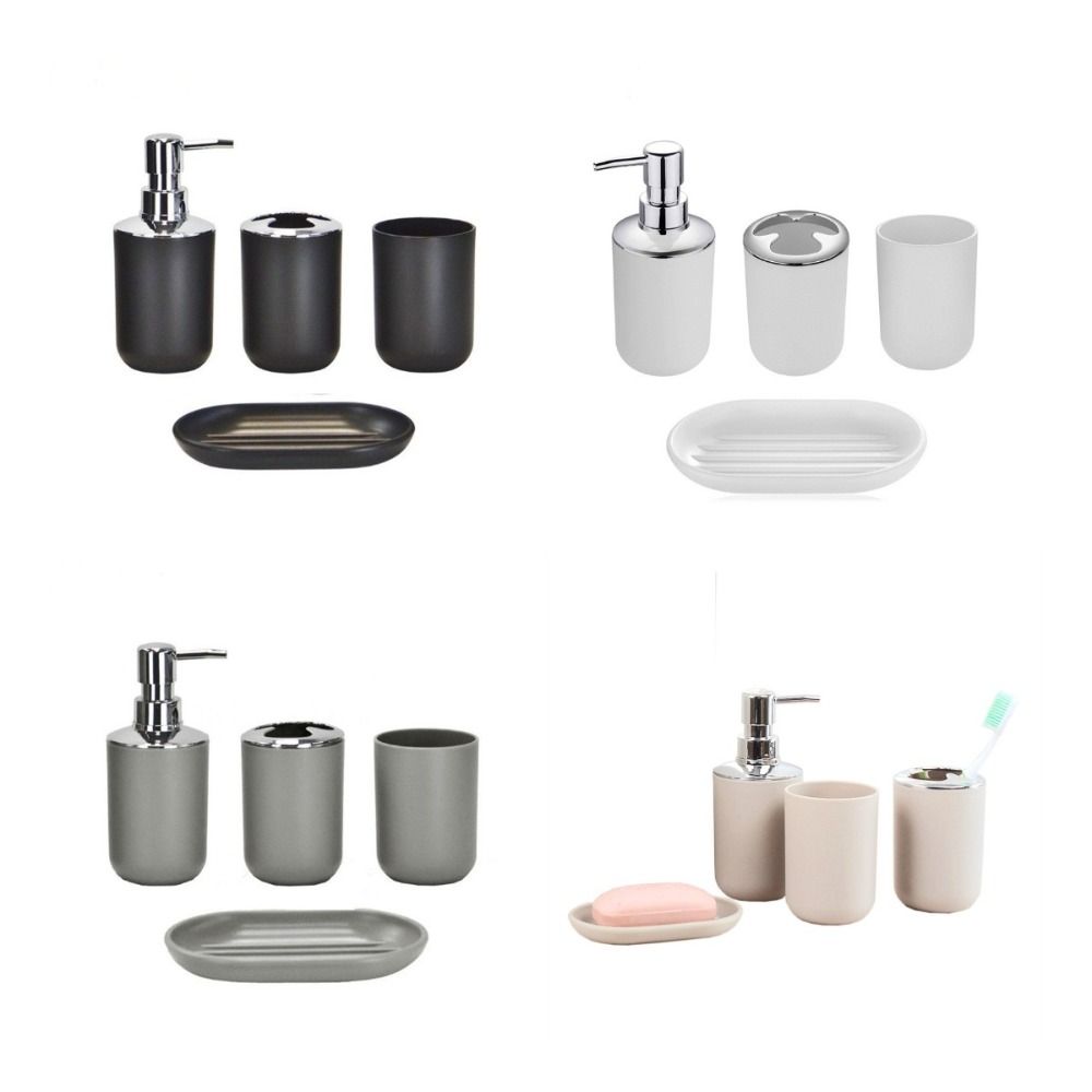 4/6Pcs Toothbrush Holder Bathroom Accessories Set Plastic Toothbrush Holder Cup Suit Hotel
4/6Pcs Toothbrush Holder Bathroom Accessories Set Plastic Toothbrush Holder Cup Suit Hotel