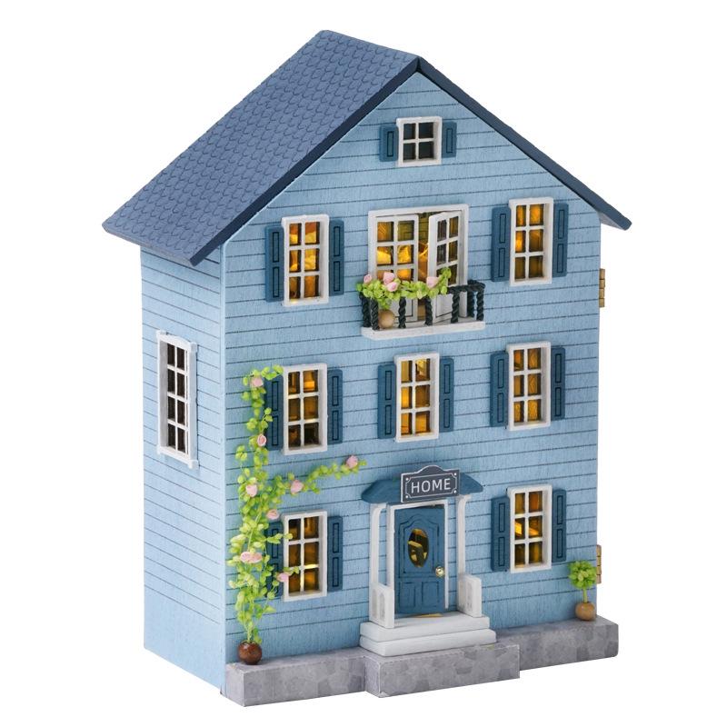 Zhi Qu Wu DIY Multi-layered Handmade Miniature House Ink Lan Manor - Happy Manor with Openable Features.
Zhi Qu Wu DIY Multi-layered Handmade Miniature House Ink Lan Manor - Happy Manor with Openable Features.