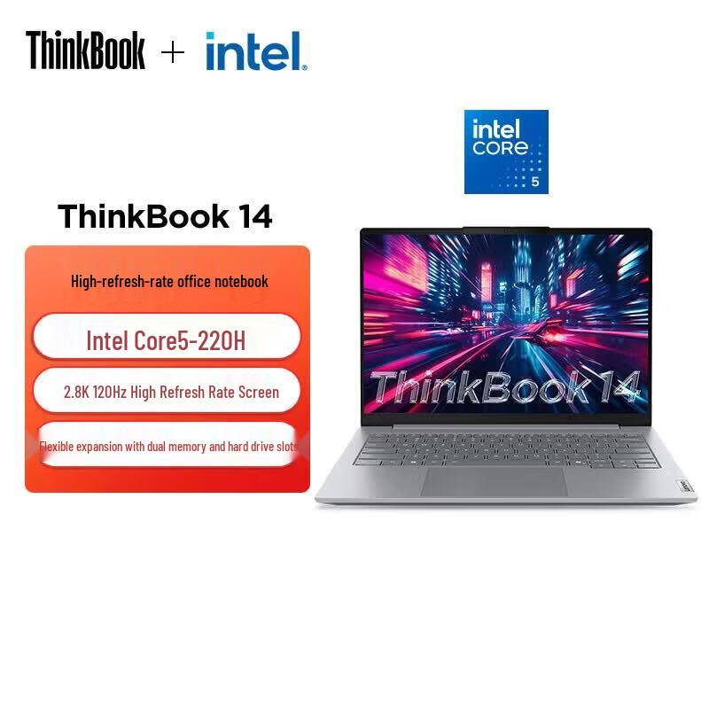 Ноутбук Lenovo ThinkBook 14 - Intel Core 5, дисплей 2,8K 120 Гц (Китайская версия)
Ноутбук Lenovo ThinkBook 14 - Intel Core 5, дисплей 2,8K 120 Гц (Китайская версия)