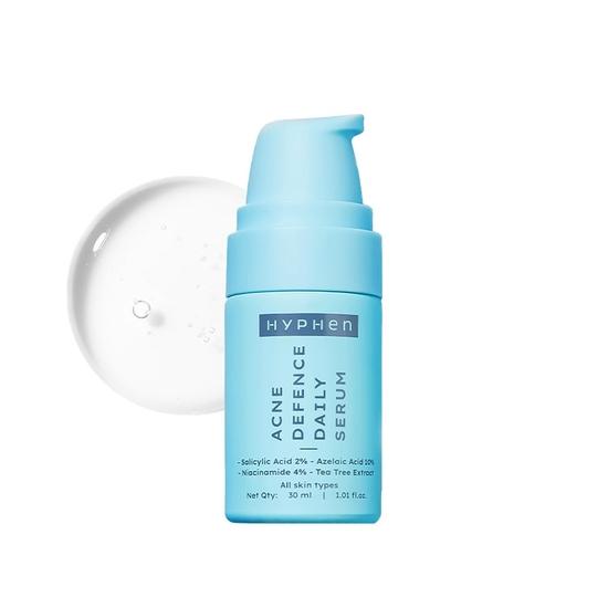 Сыворотка для лица Hyphen против акне 10% азелаиновая кислота 2% салициловая кислота | 4% ниацинамид - Уменьшает следы от акне, борется с прыщами - 30 мл
Сыворотка для лица Hyphen против акне 10% азелаиновая кислота 2% салициловая кислота | 4% ниацинамид - Уменьшает следы от акне, борется с прыщами - 30 мл