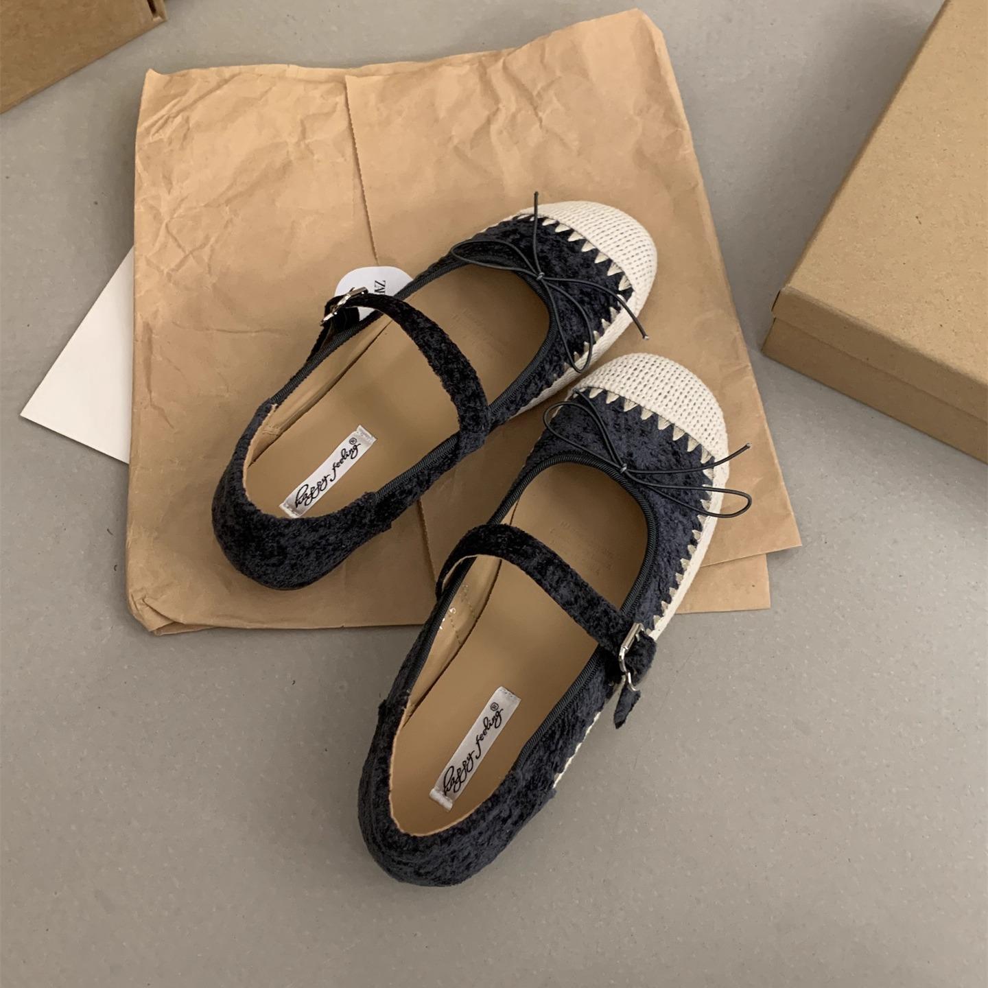 2025 autumn new niche retro velvet round head Mary Jane shoes women s one-word buckle band ballet single shoes 40
2025 autumn new niche retro velvet round head Mary Jane shoes women s one-word buckle band ballet single shoes 40