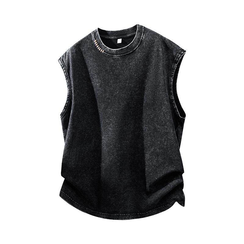 Harajuku Streetwear Men Vest Vintage Tank Top Fashion Casual Vest Loose Retro Sleeveless Tshirt Hip Hop Tank Tops Man Clothing L чорний
Harajuku Streetwear Men Vest Vintage Tank Top Fashion Casual Vest Loose Retro Sleeveless Tshirt Hip Hop Tank Tops Man Clothing L чорний