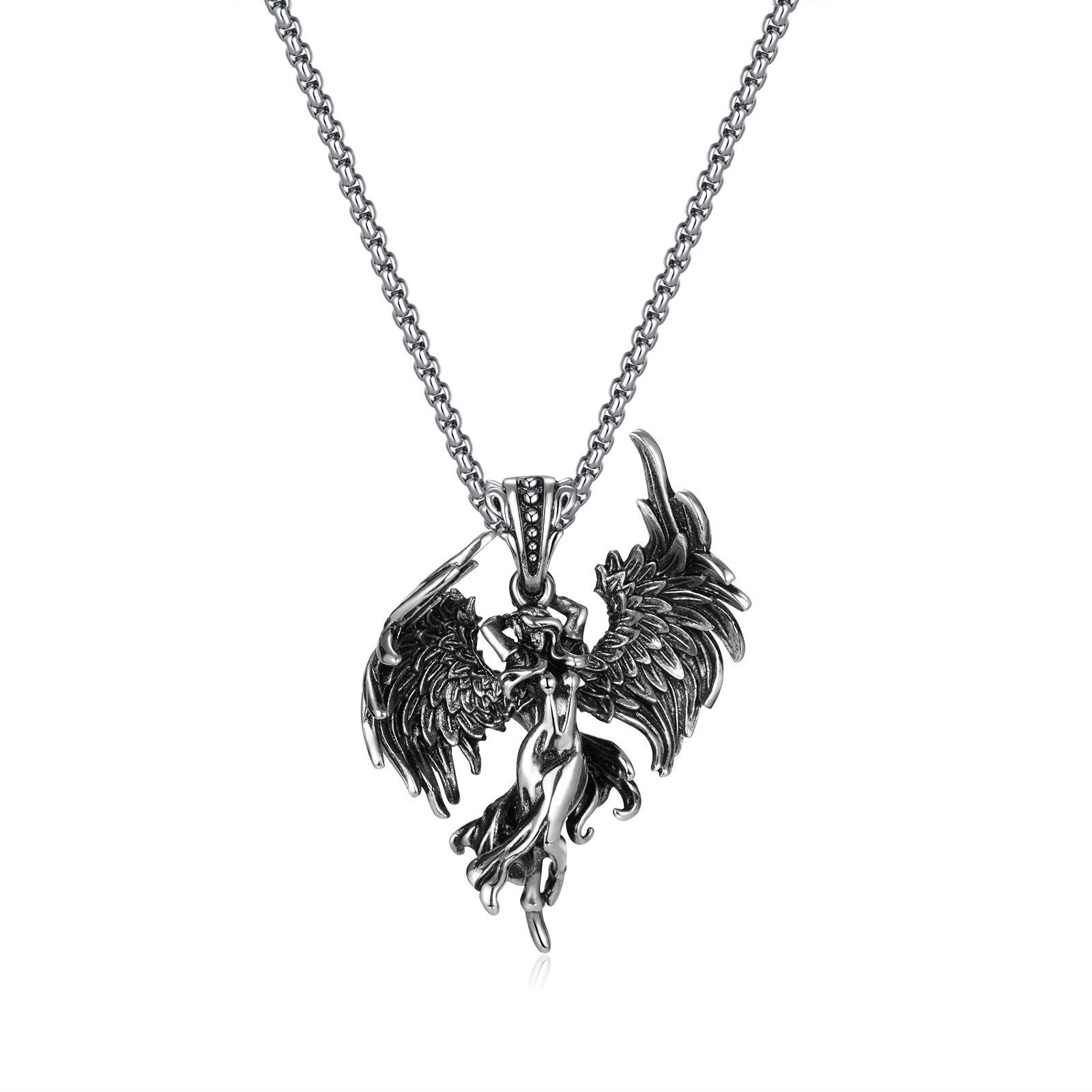 New Dark Pendant Men s Necklace Women s Fashion Dressing Single Item Hip Hop Trendy Accessories Accessories 60CM
New Dark Pendant Men s Necklace Women s Fashion Dressing Single Item Hip Hop Trendy Accessories Accessories 60CM