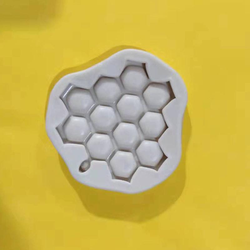 1шт DIY формы для пирожных в виде сот силиконовая форма помадка торт шоколад мыло конфеты печенье сахарная форма для выпечки кухонные принадлежности серый