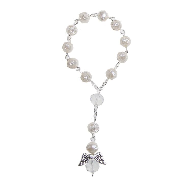 Baptism Favors Acrylic Rosary Beads Mini Rosaries with Angel for Baptism Party 1
Baptism Favors Acrylic Rosary Beads Mini Rosaries with Angel for Baptism Party 1