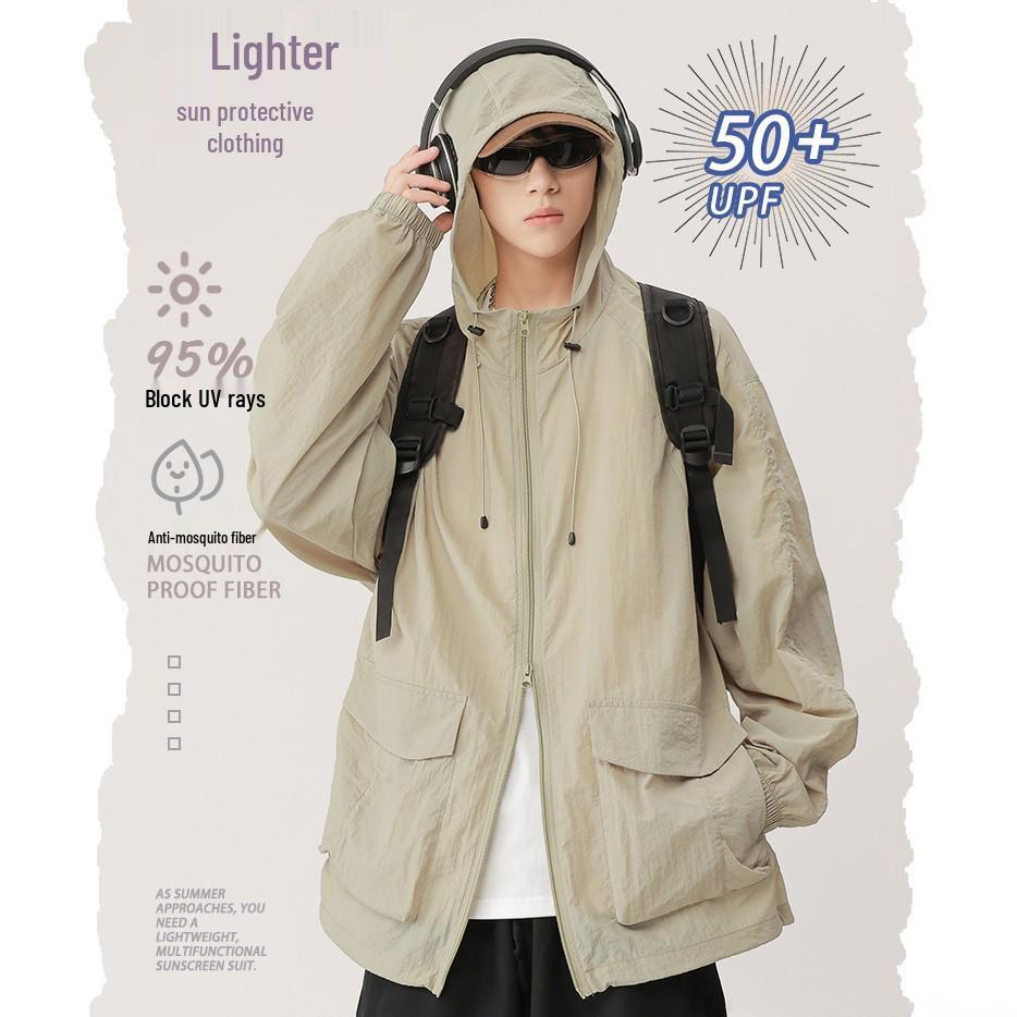 Mountain Series Unisex Ultra-Thin Sun Protection Jacket - Breathable, Cooling, Anti-UV, Mosquito Repellent, Hooded Design S
Mountain Series Unisex Ultra-Thin Sun Protection Jacket - Breathable, Cooling, Anti-UV, Mosquito Repellent, Hooded Design S